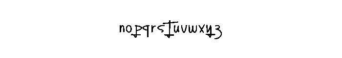 Fighation Patrents Font LOWERCASE