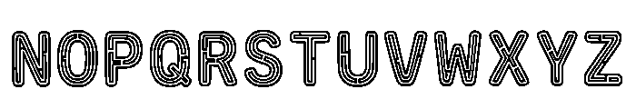 Fiji Regular Font LOWERCASE