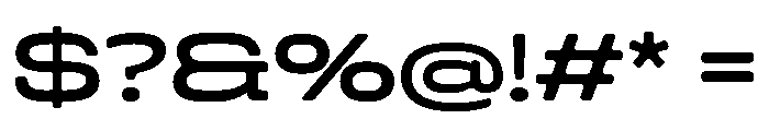 Filadel Rounded Regular Font OTHER CHARS