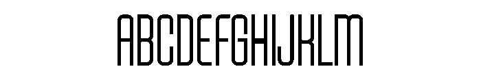 Fillano Font UPPERCASE
