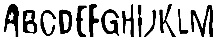 Fimaro Font UPPERCASE