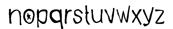 Fimaro Font LOWERCASE