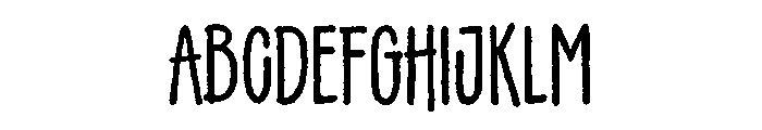 FinderHunger-Regular Font UPPERCASE