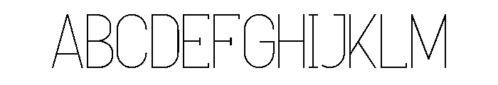 Finderst Thin FONT
