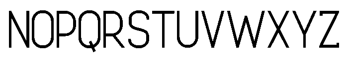 Finderst Font LOWERCASE