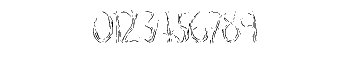 Fine Line Scratch By Sq Regular Font OTHER CHARS