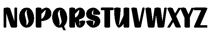 Fine Sand Regular Font UPPERCASE