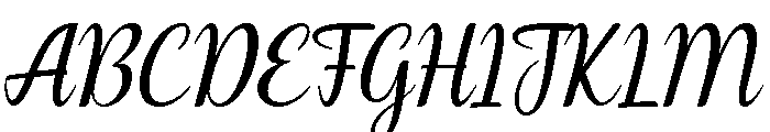 Fineda Font UPPERCASE