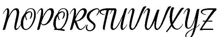 Fineda Font UPPERCASE