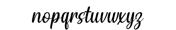 Fineda Font LOWERCASE