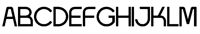 Fingard Font UPPERCASE