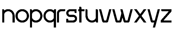 Fingard Font LOWERCASE