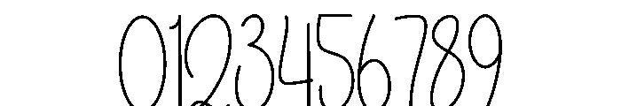 Finger British Font OTHER CHARS