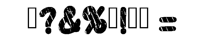 Finger Paint Regular Font OTHER CHARS