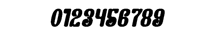 Finger Style Bold Italic Font OTHER CHARS