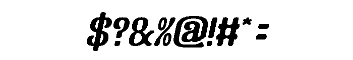 Finger Style Italic Font OTHER CHARS