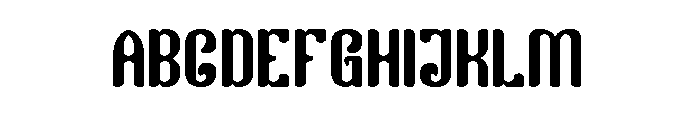 Finger Style Font UPPERCASE
