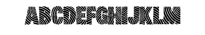 Fingerprint Swirl By Sq Regular FONT