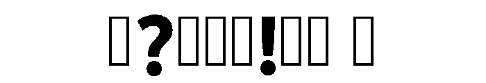 Finial Regular Font OTHER CHARS