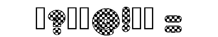 Finish Bubble Regular Font OTHER CHARS