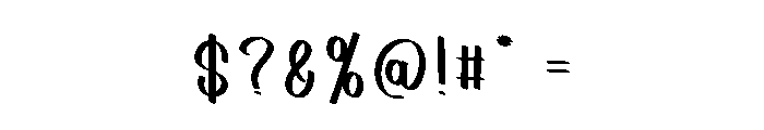Finished Font OTHER CHARS