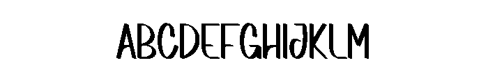 Finished Font UPPERCASE