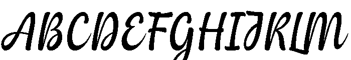 Finkyra Font UPPERCASE