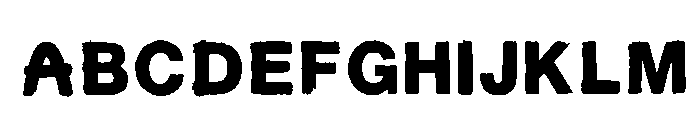 Finlay Regular Font UPPERCASE