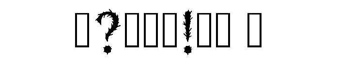 Finly Regular Font OTHER CHARS