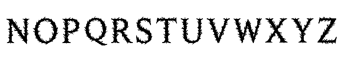 Finly Regular Font LOWERCASE