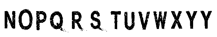 Finn Regular Font UPPERCASE