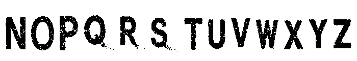 Finn Regular Font LOWERCASE
