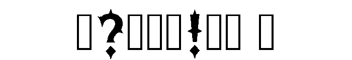 Finne Regular Font OTHER CHARS