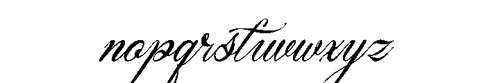 Finytaels Italic Font LOWERCASE