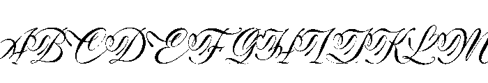 Finytaels Font UPPERCASE