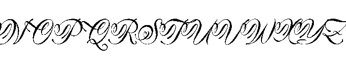 Finytaels Font UPPERCASE