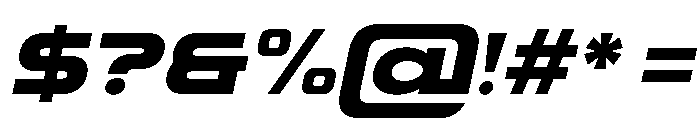 Finzer Italic Font OTHER CHARS