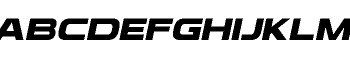 Finzer Italic Font UPPERCASE