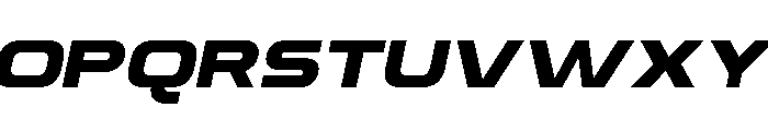 Finzer Italic Font UPPERCASE