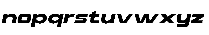 Finzer Italic Font LOWERCASE