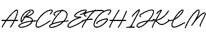 Fiorelyne Font UPPERCASE