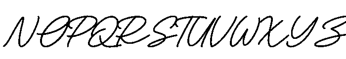 Fiorelyne Font UPPERCASE