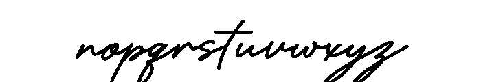 Fiorelyne Font LOWERCASE