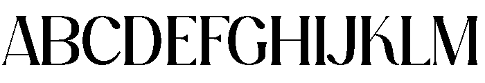 Fioren Regular Font UPPERCASE