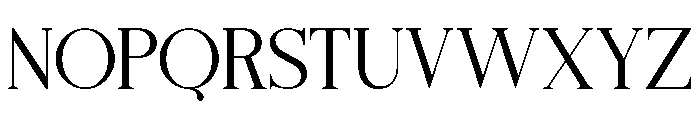 Fiorena Regular Font UPPERCASE