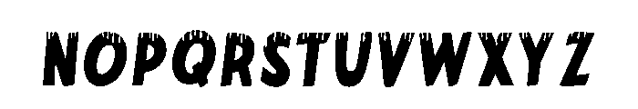 Fire Creative Regular Font LOWERCASE