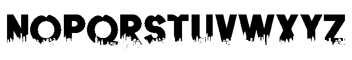 Fire Space Font LOWERCASE