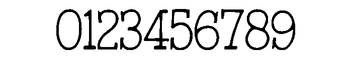 FireBrick Font OTHER CHARS