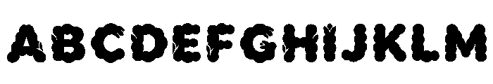 Fireflower Regular Font UPPERCASE