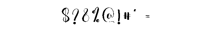 Firefly Font OTHER CHARS